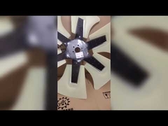 Metal Excavator Fan Engine Cooling Genuine For Construction Field