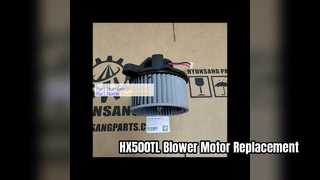 Motore del ventilatore Hyunsang 11K6 91500 per sostituzione HX500TL