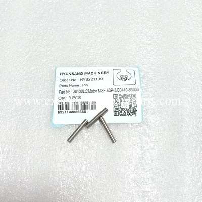 Excavator Hydraulic Parts Pin For Motor MSF-63P-3 B0440-63003 For JS130LC