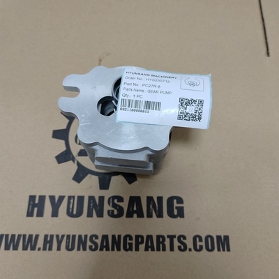 Hyunsang Parts Gear Pump Assy 705-45-01270 For PC25R-8 PC27R-8 Excavator