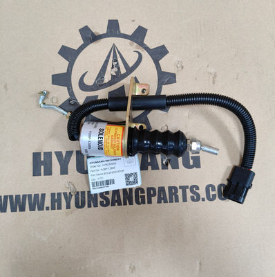 Hyunsang Excavator Parts SOLENOID STOP YUBP-12885 for Hyundai HX340