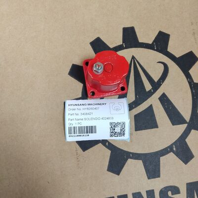 Hyunsang Excavator Parts Solenoid 4024808 For engine NTA855