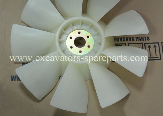 600-861-6510 600-625-7620 Excavator Engine Cooling Fan For  6D102 PC200-8