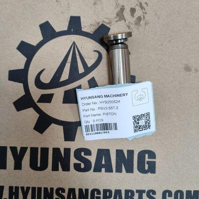 Hyunsang Excavator Parts Piston PSV2-55T-2 For Kayaba Hydraulic Pump