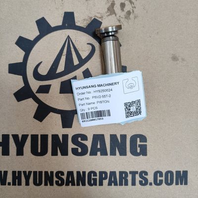 Hyunsang Excavator Parts Piston PSV2-55T-2 For Kayaba Hydraulic Pump