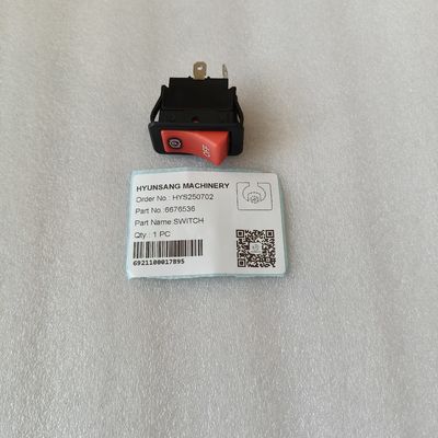 Hyunsang Excavator Parts SWITCH 6676536 For Bob 751 753 763 773