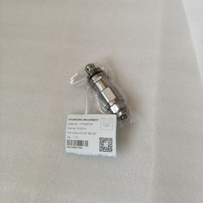 Hyunsang Excavator Parts Valve Relief 51650-4 for HL740-3, HL740-3ATM, HL740-7, HL740TM-3