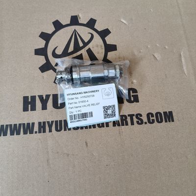 Hyunsang Excavator Parts Valve Relief 51650-4 for HL740-3, HL740-3ATM, HL740-7, HL740TM-3