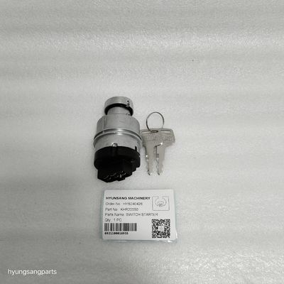 Hyunsang Excavator Parts Switch Starter KHR20050 For CX250C CX75SR CX300C CX350C