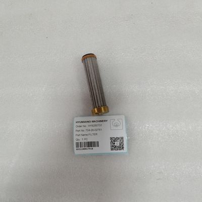 Hyunsang Excavator Parts Filter 704-28-02751 For  PC200-5 S6D95 PC200-6 PC200-7