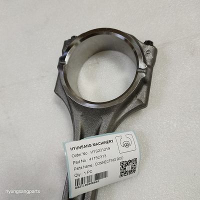 Hyunsang Excavator Parts Connecting Rod 4115C313 For Perkins