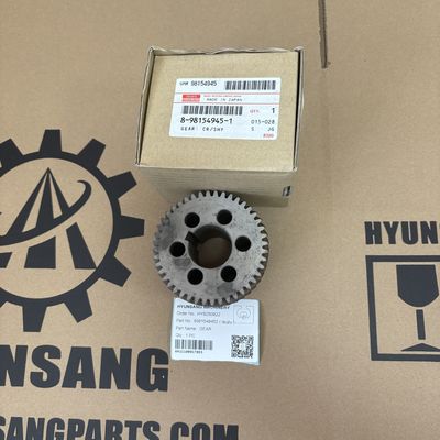 Excavator Parts Crankshaft Gear 8-98154945-1 8981549451 for ISUZU 4JJ1 Engine Parts