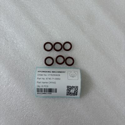 ORing Excavator Parts  6745-71-5550 For PC200 PC200LL PC220 PC220LL PC270