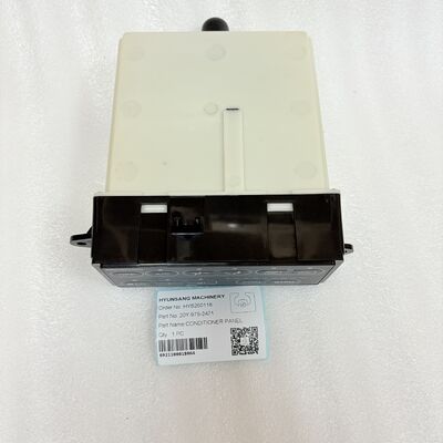 Excavator Parts CONDITIONER PANEL 20Y-979-2471 For PC200-6 210-6 220-6 230