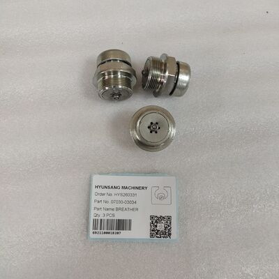 Excavator Spare Parts Breather 07030-03034 For PC300 PC308 PC600 PC650 PC700 PC800