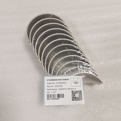 Connecting Rod Bearing 3016760 for Engine M11 Excavator R450LC7 R450LC7A